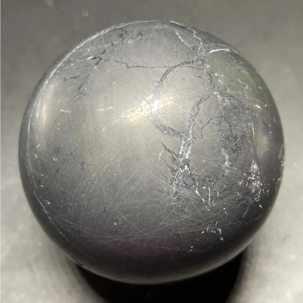 Shungite sphere for EMF protection - Picture 2 of 7